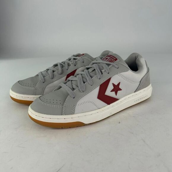 Converse Pro Blaze Classic Leather Suede Shoes US 9 Mens Gray Low Top Sneakers - Picture 15 of 15